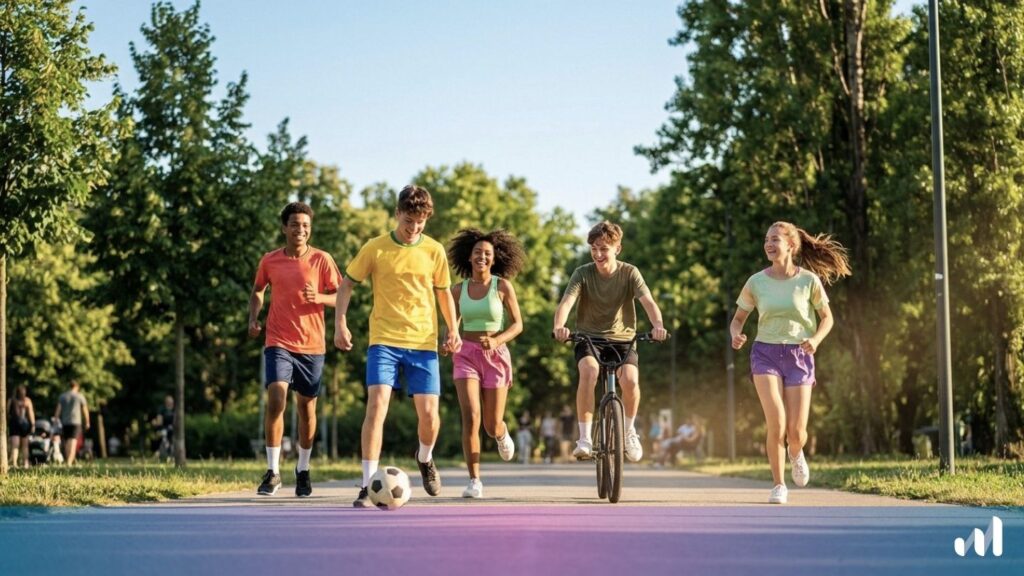photo d'activite physique chez les jeunes