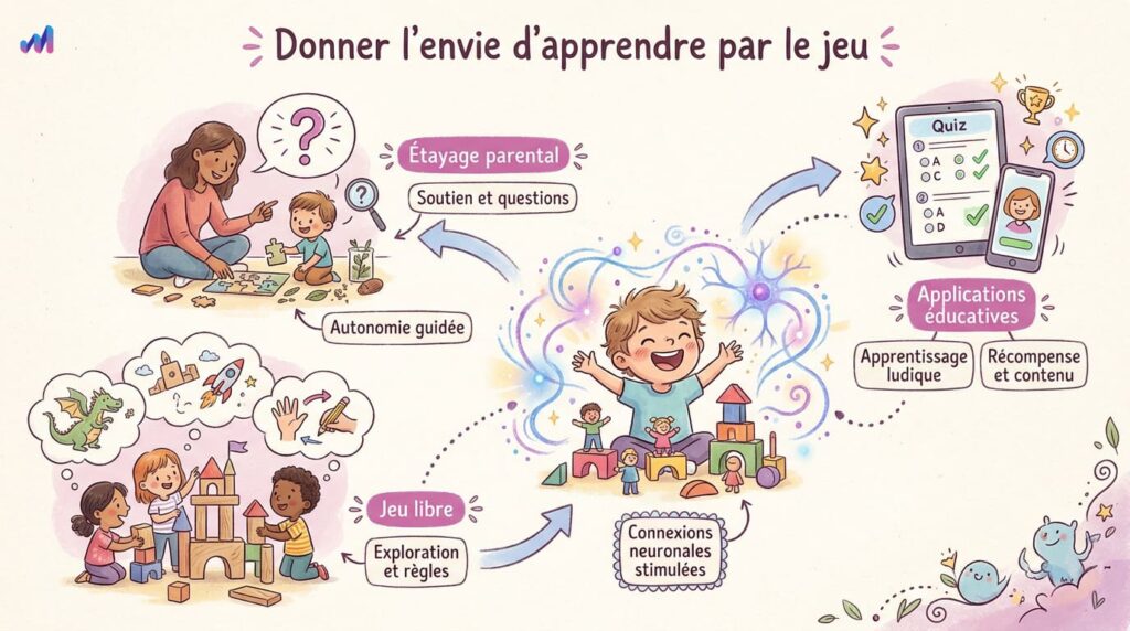 infographie donner envie d'apprendre par le jeu