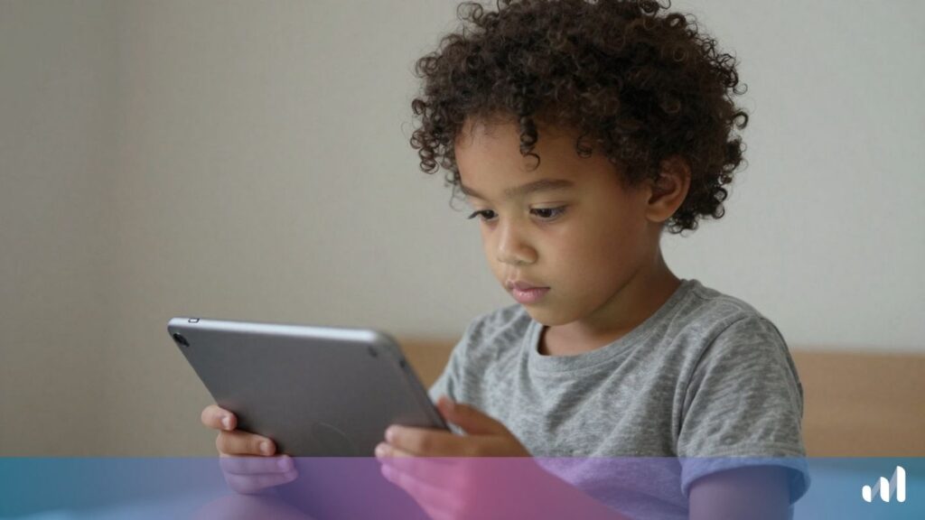 photo d'un enfant accro aux jeux video