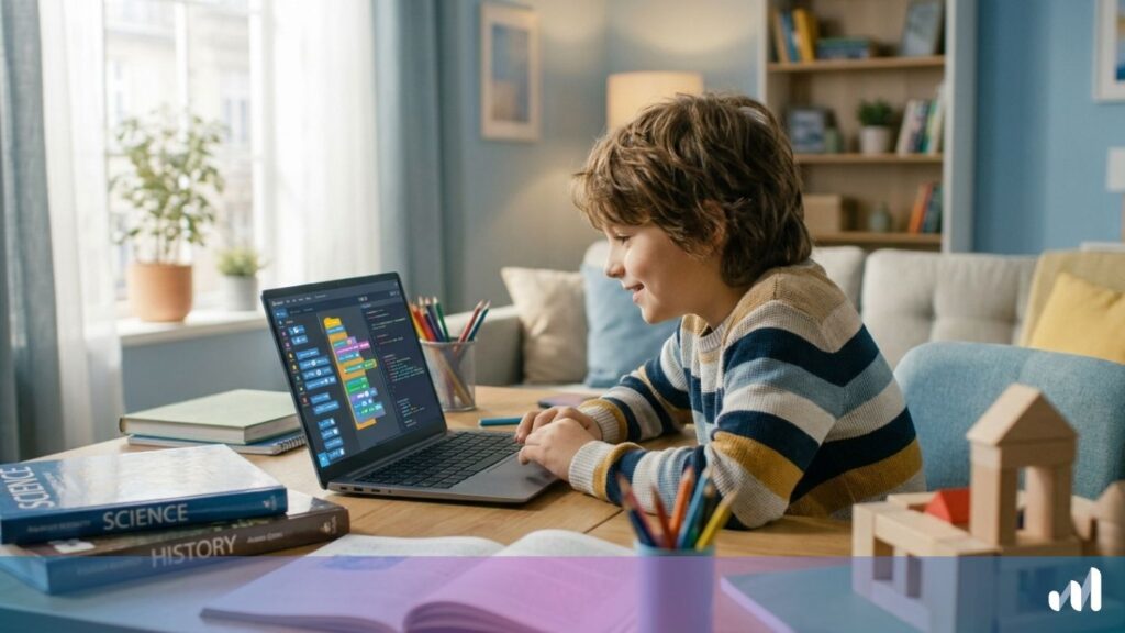 photo d'un enfant hpi avec son ecran