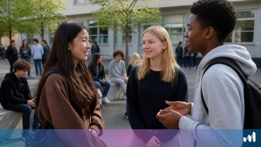 la sociabilisation sans écran pendant la récréation